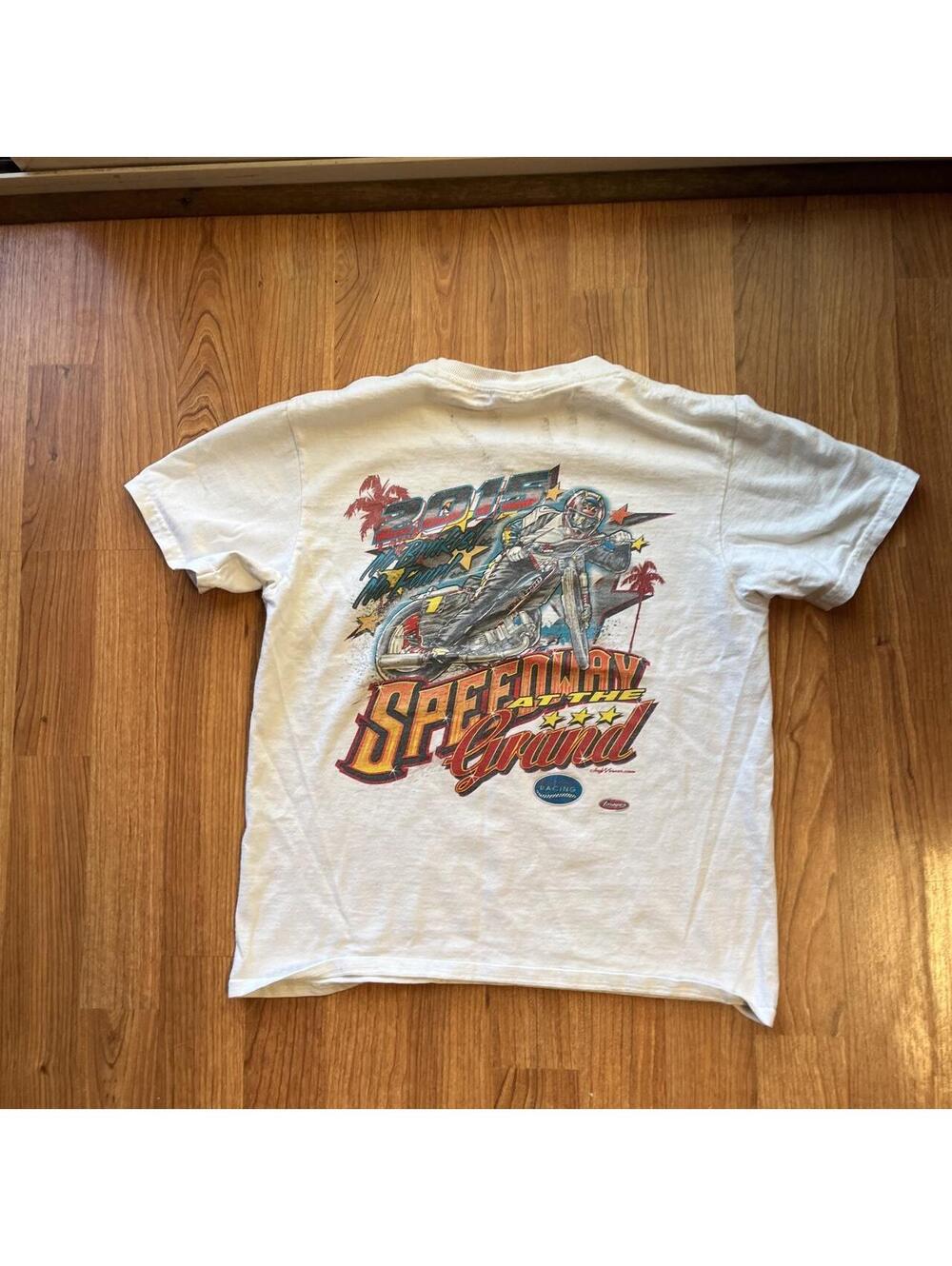 Vintage y2k racing baby tee | size XS women’s
